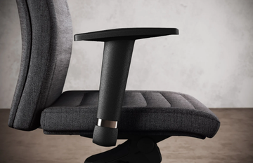 NEO CHAIR - Height-adjustable leather executive chair with castors by Las Mobili - view 3